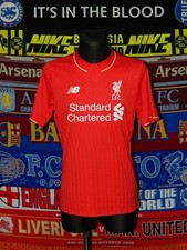 5/5 Liverpool adults M 2015 home MINT original football shirt jersey soccer