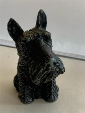 Vintage Metal Scottie Dog Bank