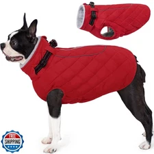 AOFITEE Extra Small Dog Jacket, Waterproof Dog Coat for Winter, T