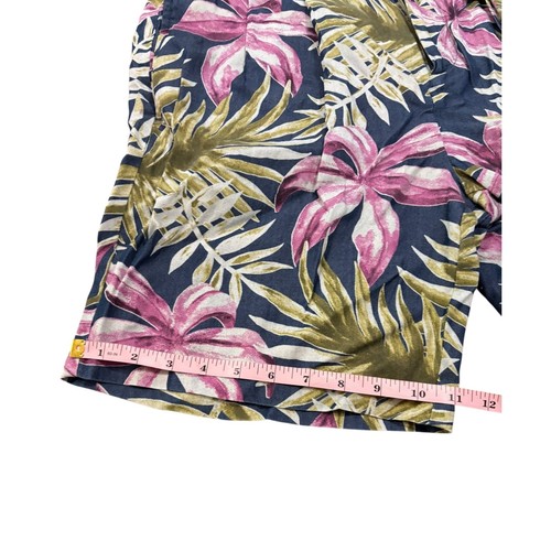 Scotch & Soda Amsterdam Mens Floral Print Twill Loose Fit Shorts Size 30 NWT - Picture 11 of 12