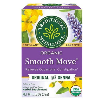 Smooth Move Tea 16 bags  by Traditional Medicinals