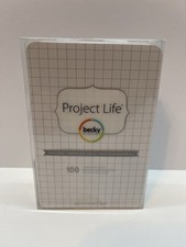 Project Life Grid Cards Becky Higgins 4x6 Journaling Cards 100 Ct Sealed