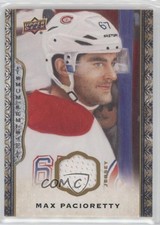 2014-15 Upper Deck Masterpieces Memorabilia Max Pacioretty #18 2d8