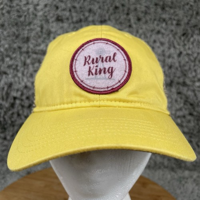 #ad Vintage Rural King Snapback Mesh Back Ladies Fit Adjustable Hat Cap Outdoor Rare $3.99