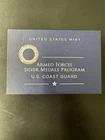 2022 2.5 OZ SILVER MEDAL ✪ U.S. COAST GUARD ✪ OGP .999 FINE SILVER