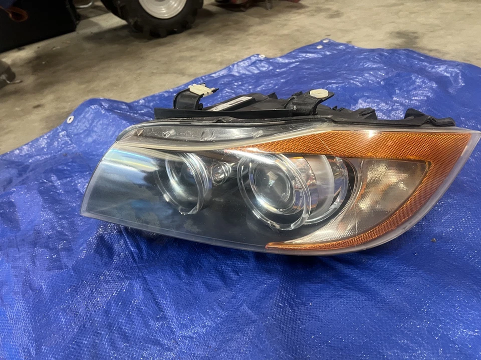 Faro de xenón del lado izquierdo BMW 325i serie 3 2006-2008 adaptable OEM R#2825 Foto 3 de 4