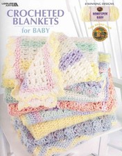Crocheted Blankets for Baby Leisure Arts 3527