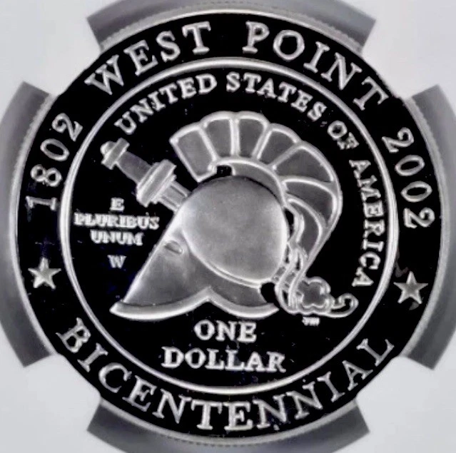 2002 WEST POINT Silver Dollar $1 NGC PF70💥FLAWLESS QUALITY💥 - Image 4 of 4