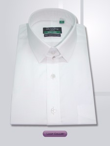 tab collar dress shirt