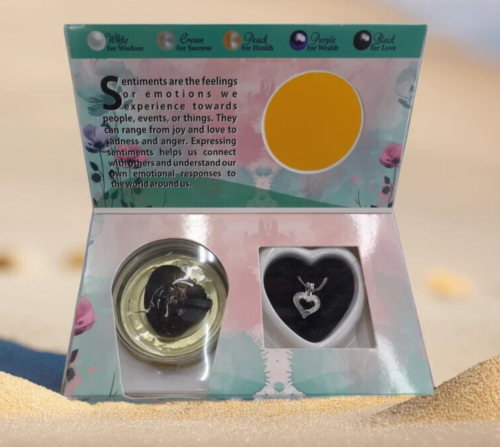 Verschiedene Perlenketten Wunsch Liebe Perlen Set Geschenkbox - Bild 13 von 25