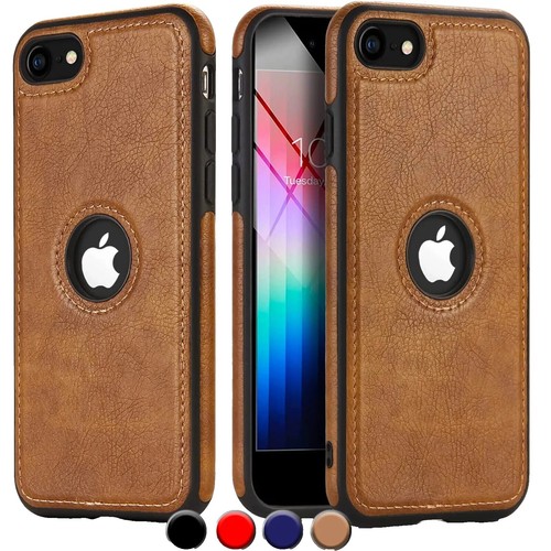 OFFICIAL GENUINE APPLE IPHONE SE 2ND & 3RD GEN LEATHER CASE COVER