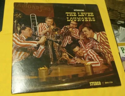 AUTOGRAPHED Jazz Vinyl  Introducing The Levee Loungers Air Trac LP St Paul MN