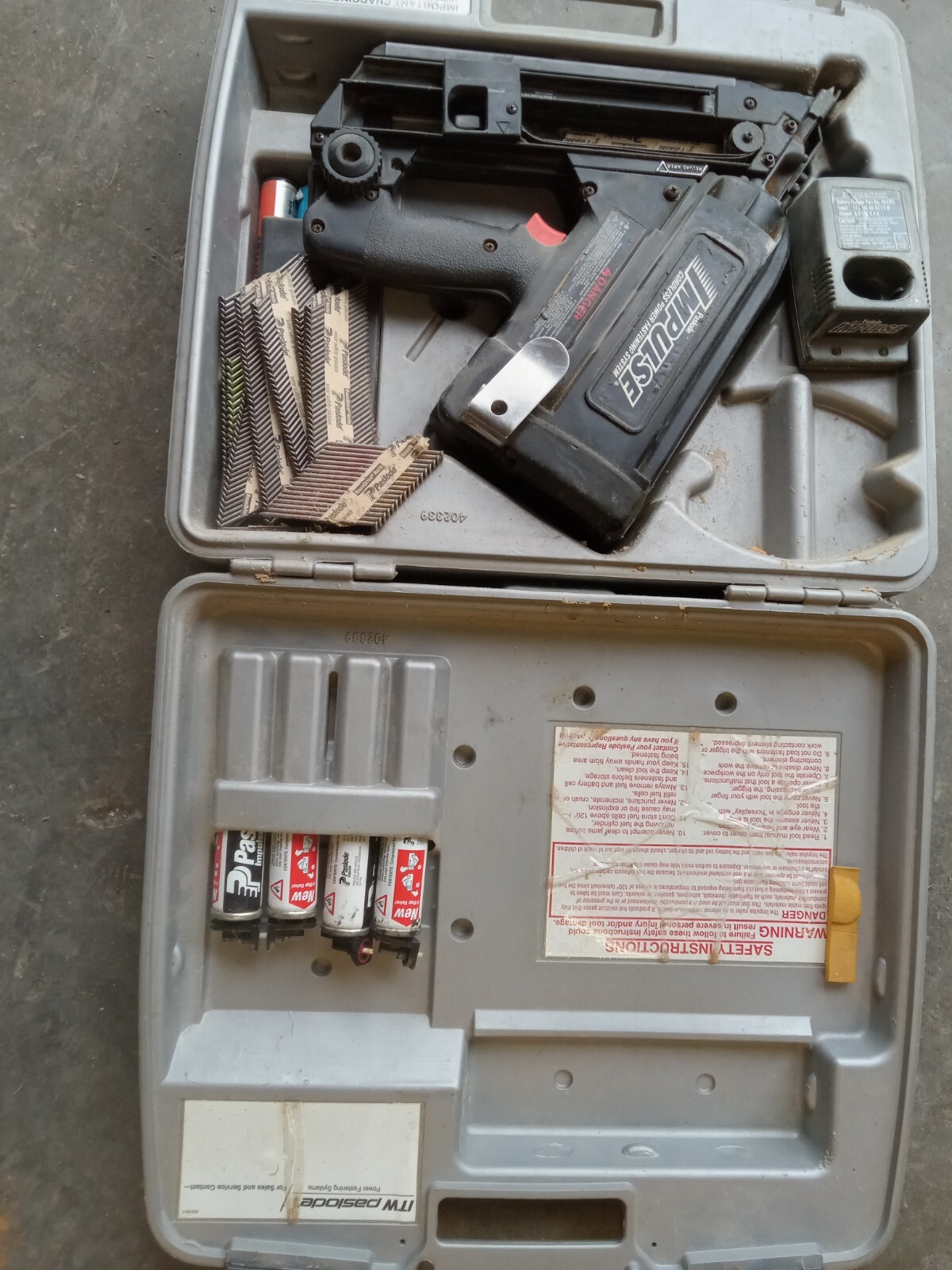 Itw Paslode Impulse 325 nail gun framing nailer eBay