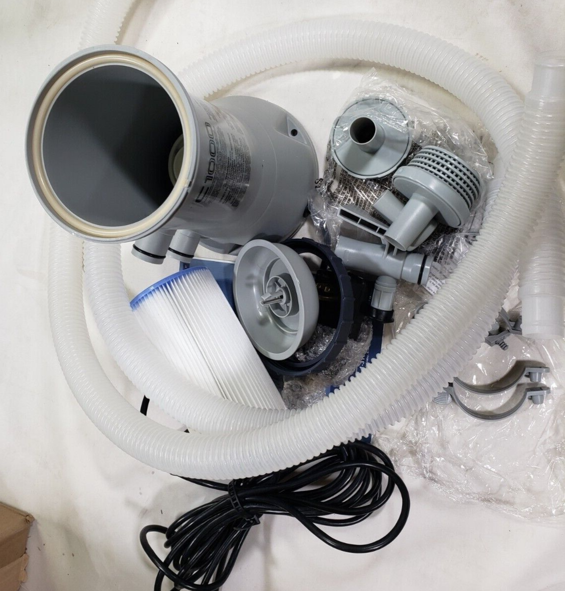 Intex 56637 Above Ground Filter Pump C1000 Krystal Clear Filter