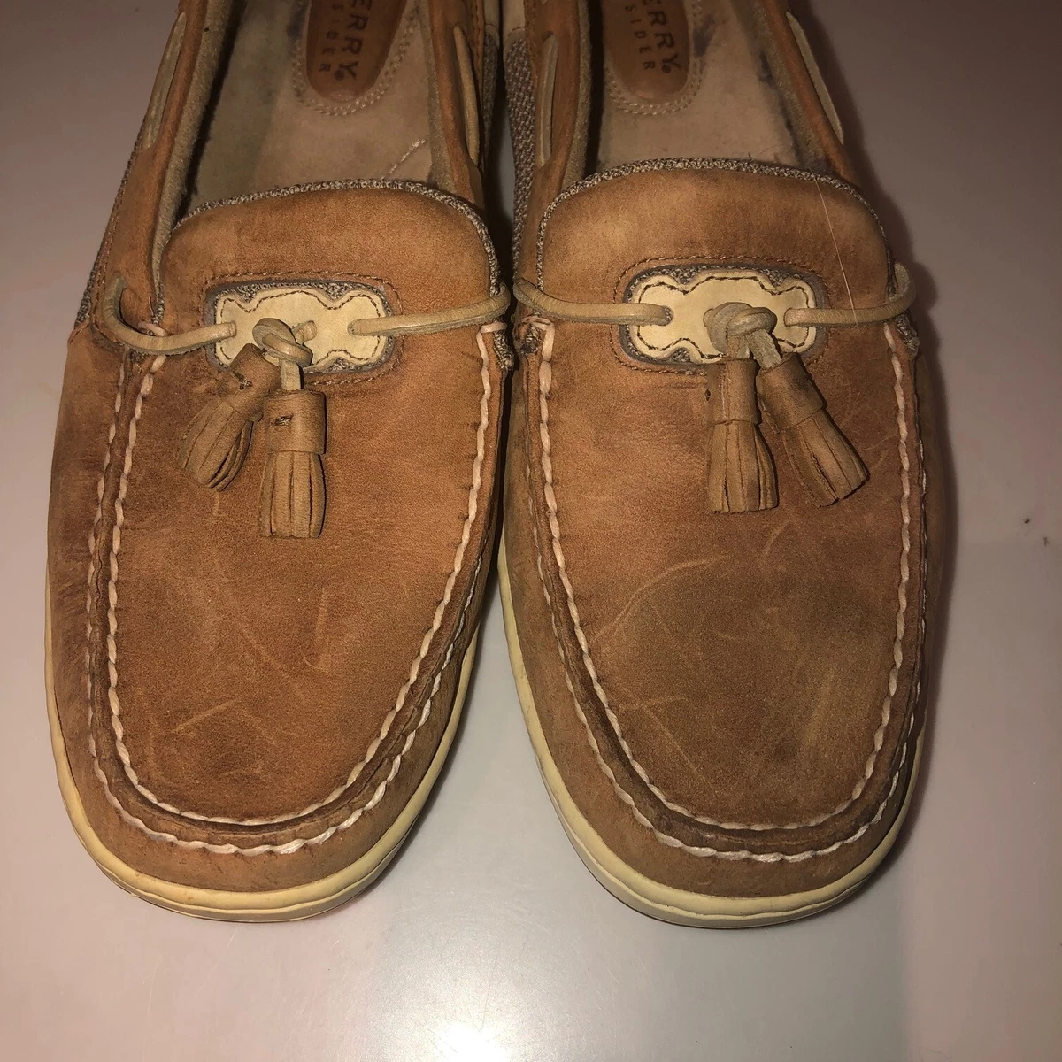 Sperry Top sider Tassel Womens Size 9W Boat Shoe Loafer Model