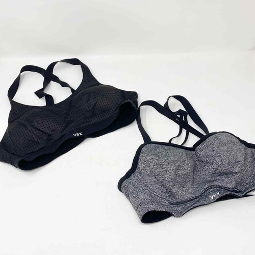 Victoria's Secret Sport-Sport-BHs - 2er-Set 34B EUC Unterstützung gepolstert VSX