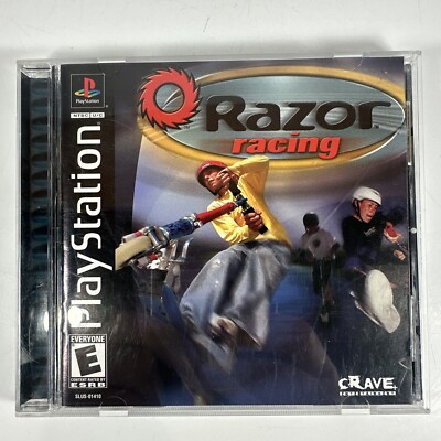 Razor Racing (Sony PlayStation 1, 2001) Complete Cib Tested With Manual Ps One 