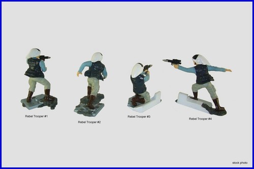 Figuras de soldados de bloqueo rebelde Guerra de las Galaxias paquetes de batalla desatados sin usar, en caja o sueltos - Imagen 3 de 3
