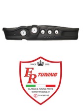 CRUSCOTTO SPORT COMPLETO DI STRUMENTI IN VETRORESINA IN PELLE FIAT 500