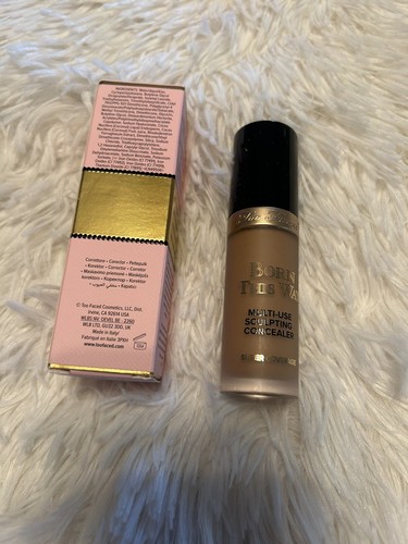 New TOO FACED Honey Born this way Multi Use Sculpting Concealer 0.45 fl oz - Picture 2 of 3