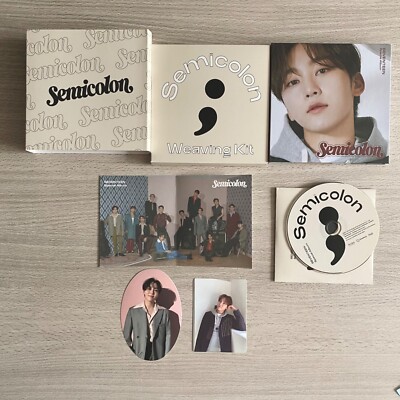 SEVENTEEN Semicolon + Attacca carat ver. + Fallin Flower +
