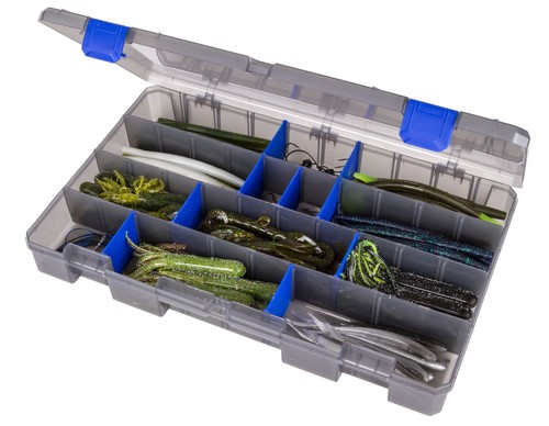 FISHING TACKLE BOX Bait Storage Plastic - Picture 2 of 12