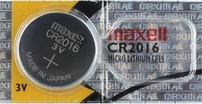 Fifty (50) Maxell CR2016 3V  Lithium Battery Hologram Packaging- EXP. 2031