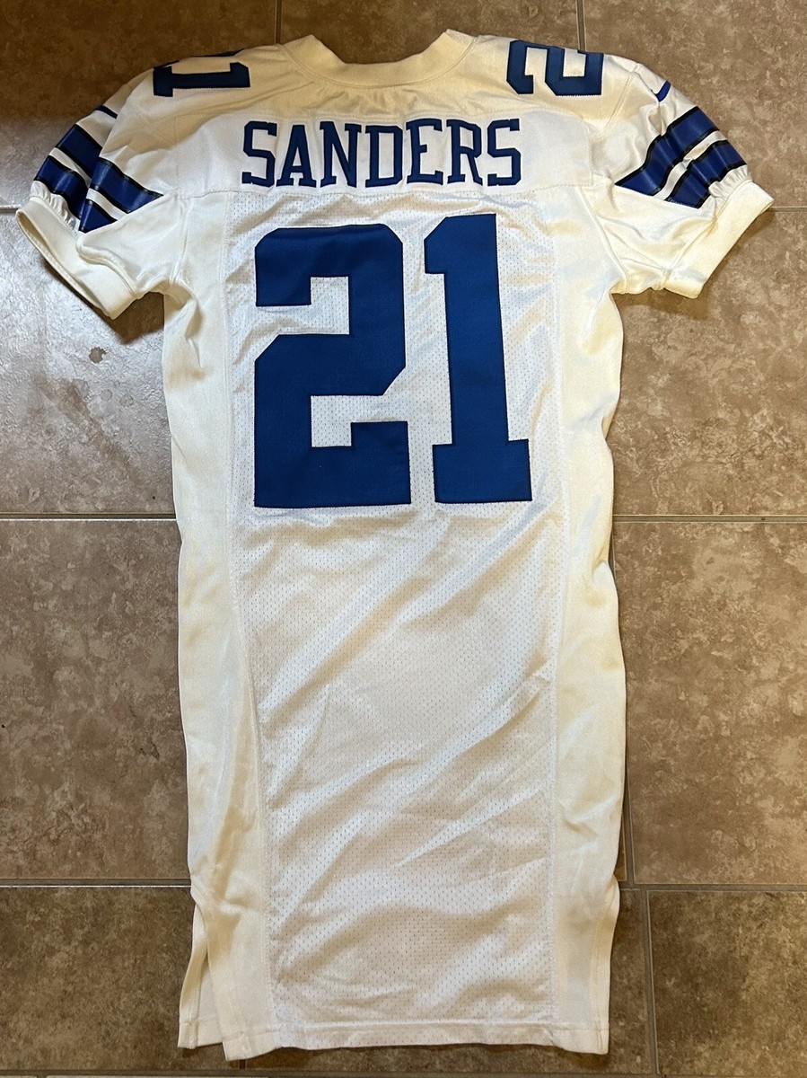 Dallas Cowboys Deion Sanders Nike Landry Patch 2000 game