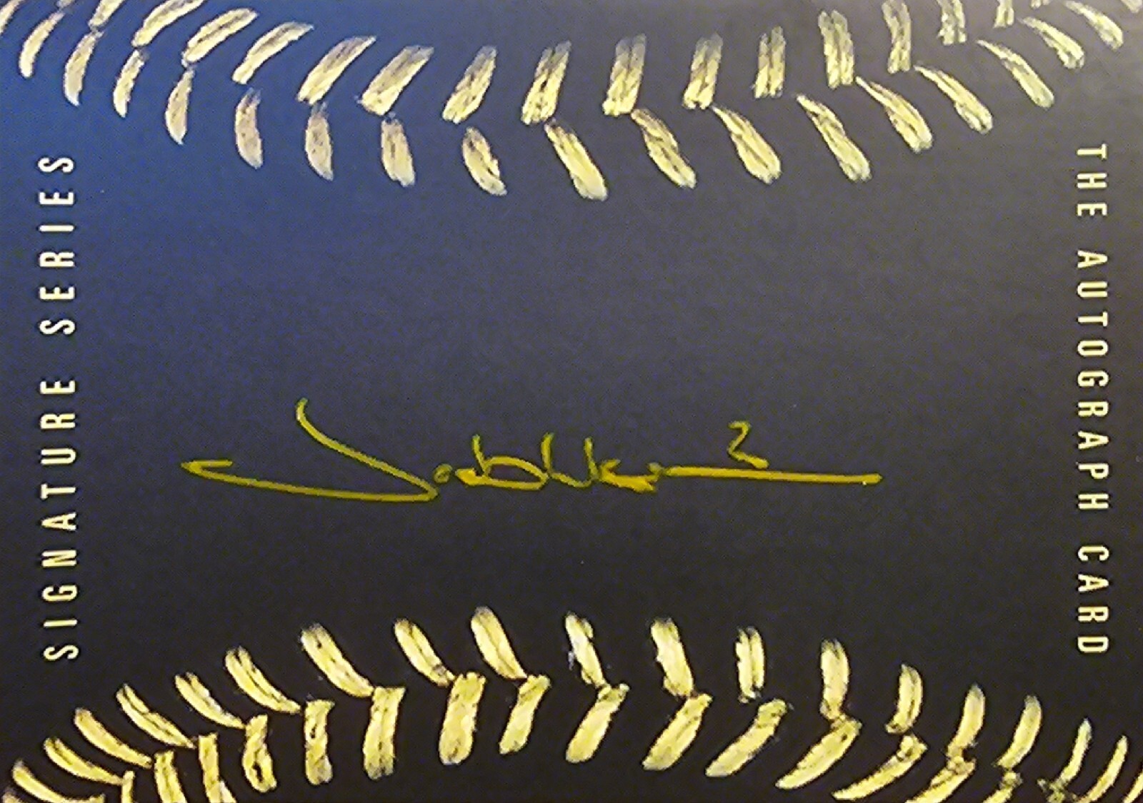 Jacob Wilson Autographed Card Oakland A's Athletics Grand Canyon 1st ...