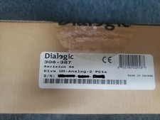 Dialogic Diva UM Analog - 2 PCIe NEW SEALED (306-387)