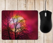 Moon Sunset Mouse Pad