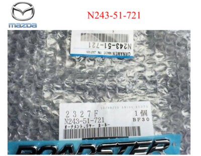 Mazda Genuine OEM ROADSTAR MX-5 MIATA ND5RC Emblem ☆ N243-51-721