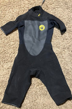 BODY GLOVE Boys Shorty Spring Wetsuit 2/1 MM Junior Youth Size 12