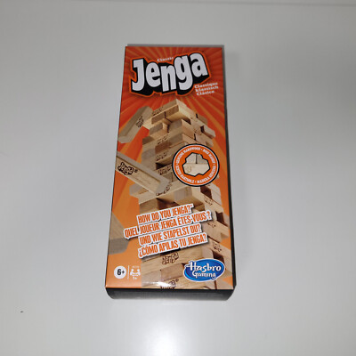 Jenga Classic Brettspiel Spiel Hasbro unbespielt