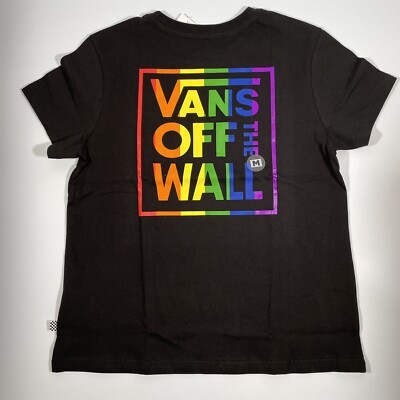 Vans Pride Vans Off The Wall Rainbow T Shirt Vans Off The Wall