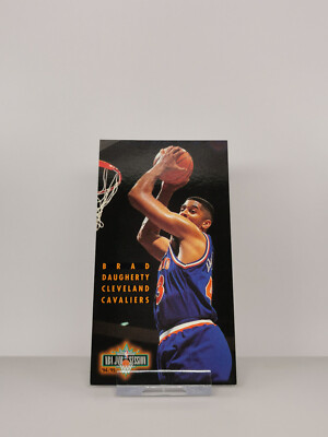 1994 95 Fleer / NBA Jam Session /  Brad Daugherty / Number 34 / Cavaliers