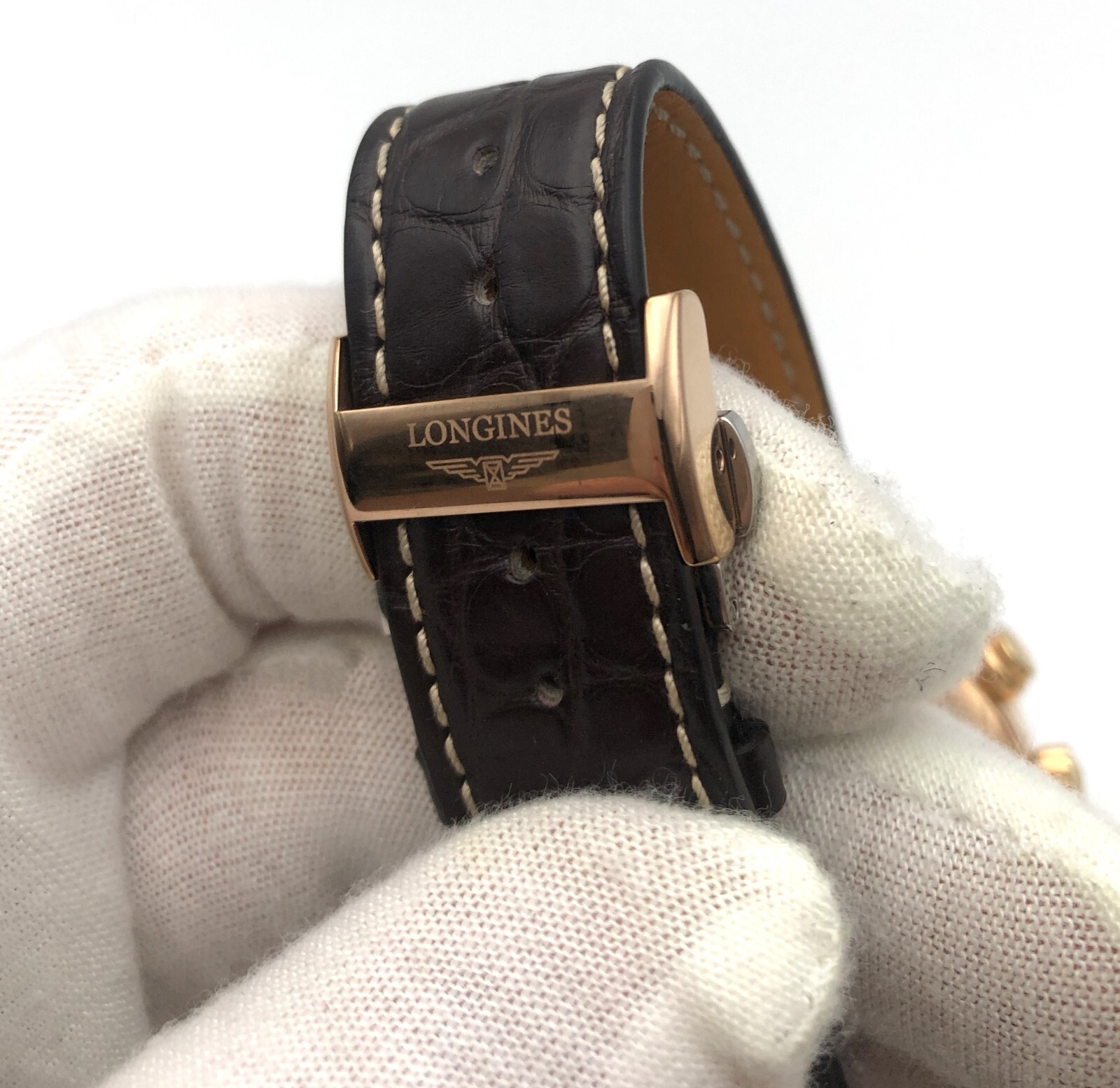 Longines Master Collection Automatic 18k Rose Gol… - image 9