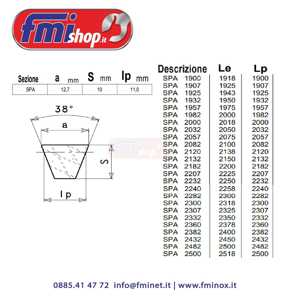 Cinghia trapezoidale CONTITECH AVX13X1075 DAF DAIMLER IVECO JAGUAR MAN MAZDA ME