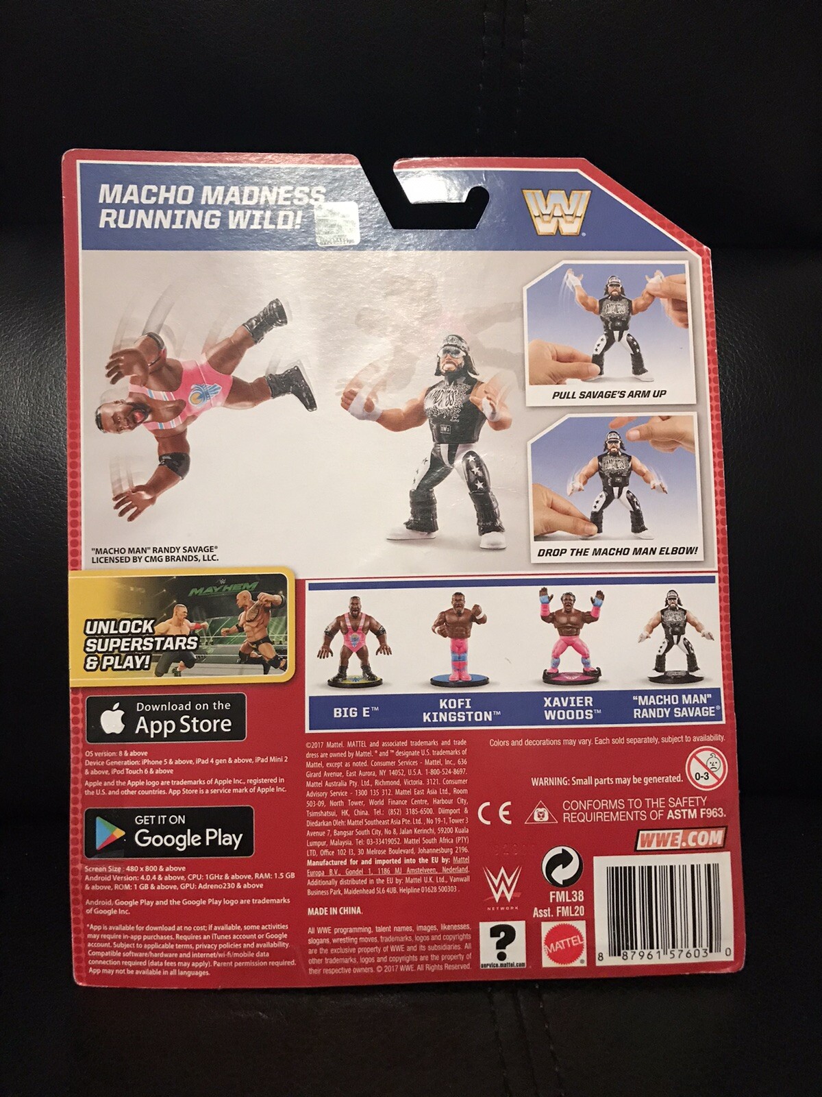 macho man retro figure