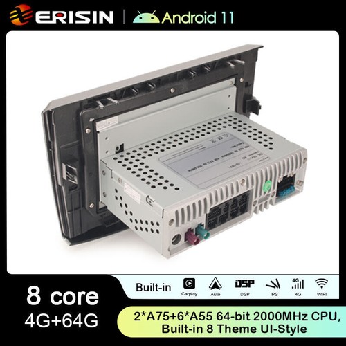 RADIO 7" ERISIN 8917P VOLKSWAGEN PASSAT B6/B7 - ANDROID 11 GPS OCTACORE CARPLAY - Imagen 4 de 6