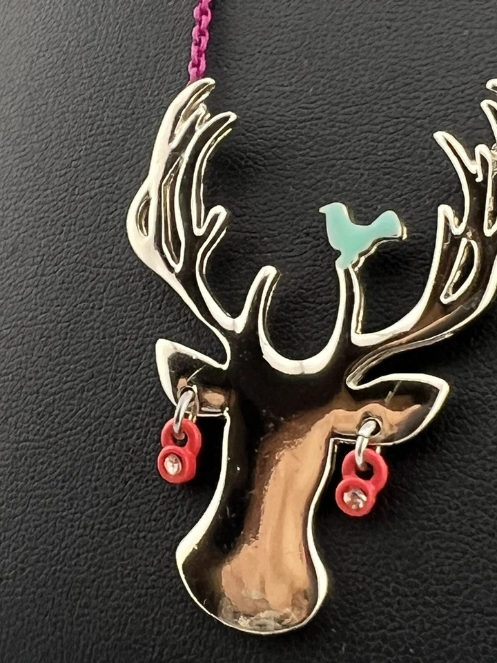 Ожерелье с оленями Princess Vera Wang Born To Rule 18 дюймов - Изображение 2 из 4