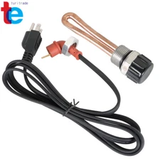 For 03-10 Ford 6.0L Powerstroke Diesel Engine Block Heater Element & Cord Cable