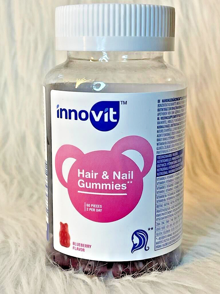 Gummies cheveux et ongles réparation intense formule anti-casse cure 1 mois