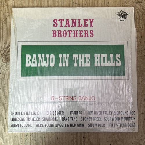 Stanley Brothers Banjo in the Hills SK872 Vinyl LP Record 5-String Starday 1976 - Picture 8 of 10