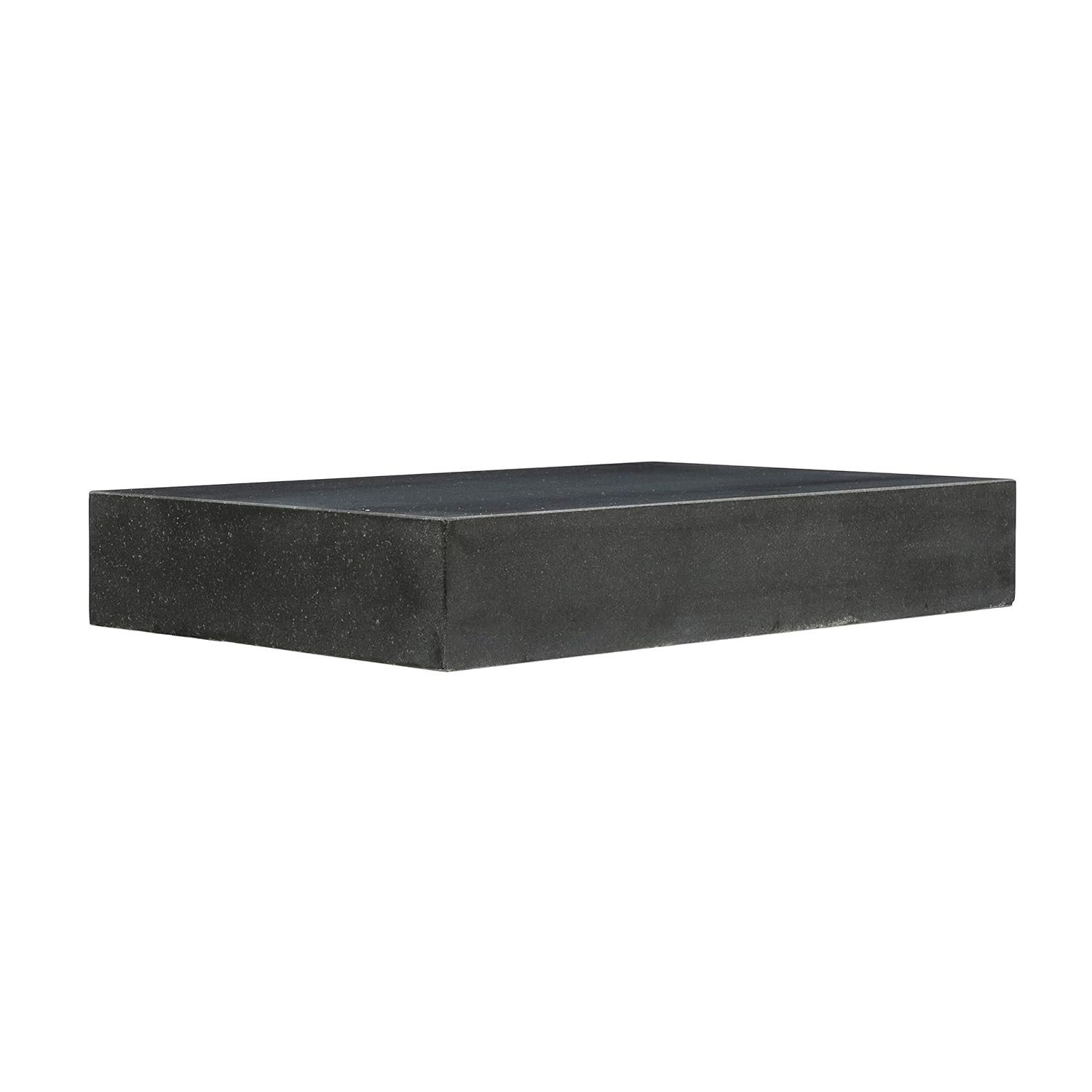 HHIP 4401-1599 12" X 9" X 2" Granite Surface Plate, Grade B, 0 Ledge