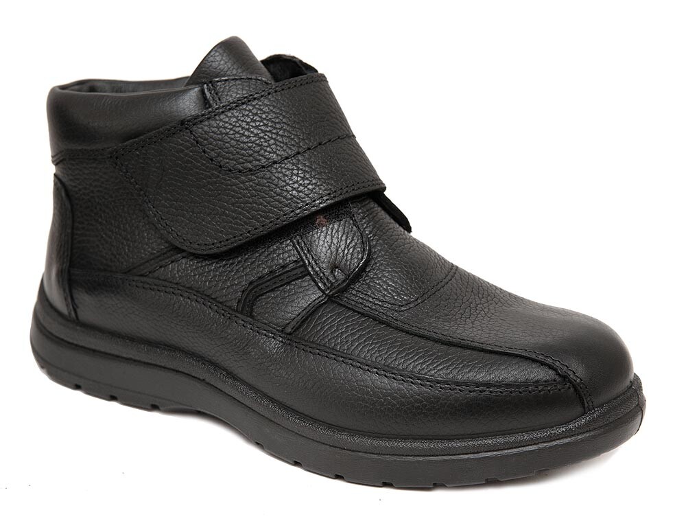 Lammfell Stiefel Klettverschluss Herren Lammfell Hausschuhe Mit