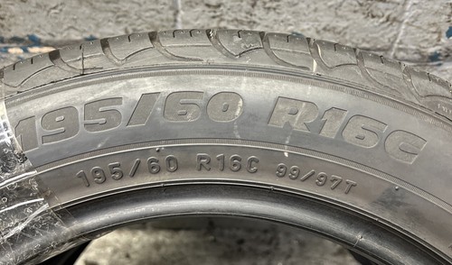2x 195 60 R16 C 99/97T PIRELLI CHRONO Tread 6.8/6.7mm (E1095) Tested - Picture 9 of 9