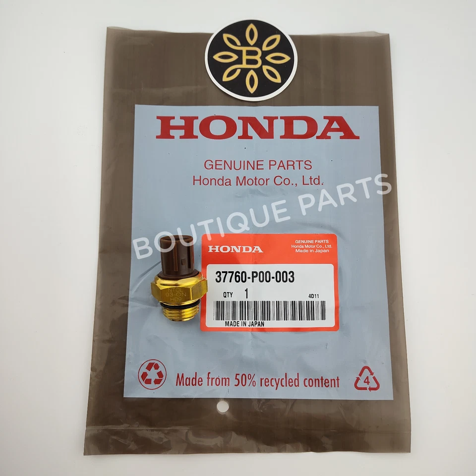 OEM Authentic for Honda Fan Switch Thermostat JAPAN NIPPON THERMO 37760-P00-003 - Image 3 of 4