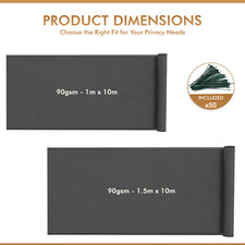 Garden Screen Privacy Netting Windbreak UV Protection Fence outdoor screening 