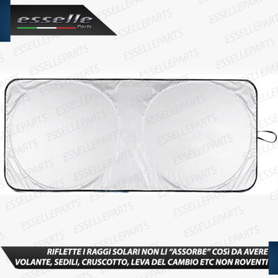 Parasole Pieghevole Per Jeep Avenger 2023-2026 – Blocca UV E Calore, Con Custodia Multiuso E Ritaglio Per Specchietto